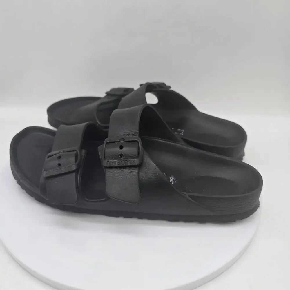 Birkenstock Unisex Arizona Eva Sandals Water-Friendly Size W9 M7 Black Comfort